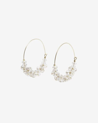Pendientes de aro dorados Polly