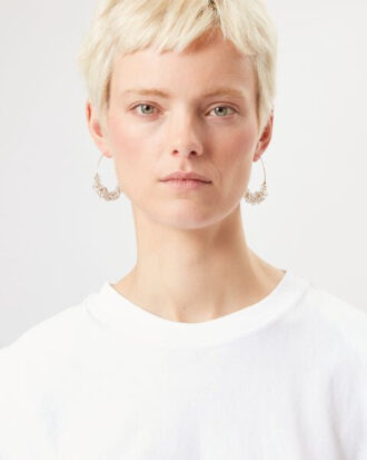 Pendientes de aro dorados Polly