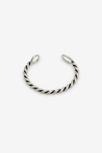 Pulsera tipo brazalete trenzada de latón Roy Pulsera tipo brazalete trenzada de latón Roy