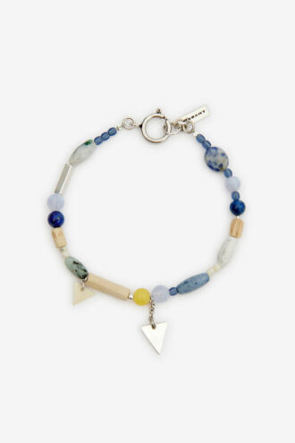 Pulsera Yulian de piedra, madera y colgantes Pulsera Yulian de piedra, madera y colgantes