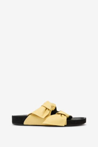 Sandalias de cuero con lazo Lennyo