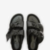 Sandalias de cuero con lazo Lennyo