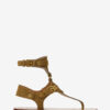 Sandalias planas Eveen en piel de ante