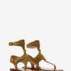 Sandalias planas Eveen en piel de ante