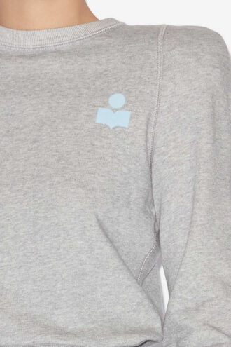 Sudadera Prissa de algodón con hombros estructurados
