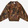 Top Dabia en terciopelo estampado