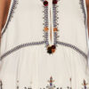 Top de gasa bordado Kourtney