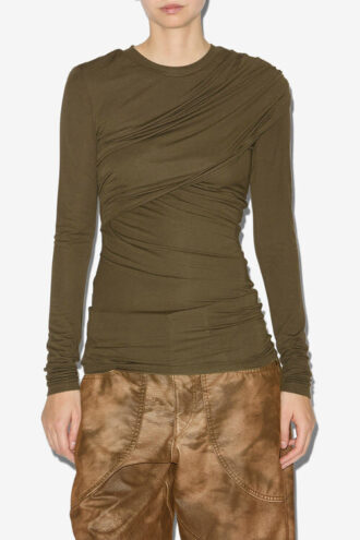 Top de jersey drapeado Dressi