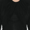 Top de jersey drapeado Gaetane