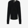 Top de jersey drapeado Gaetane