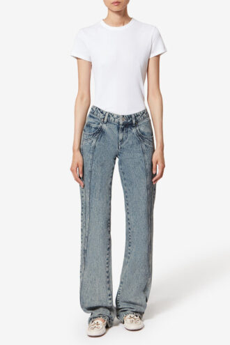 Vaqueros bootcut de denim lavado Jaylis