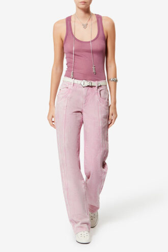 Vaqueros bootcut de denim lavado Jaylis