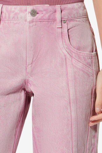 Vaqueros bootcut de denim lavado Jaylis