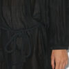 Vestido corto de algodón con mangas largas Adeliani