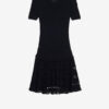 Vestido corto de croché Charlotte