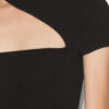 Vestido corto de jersey Orka