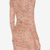 Vestido corto drapeado de jersey Denise