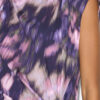 Vestido largo de jersey estampado Nadela