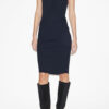 Vestido sin mangas Tramy en jersey acanalado Vestido sin mangas Tramy en jersey acanalado