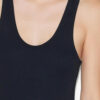 Vestido sin mangas Tramy en jersey acanalado Vestido sin mangas Tramy en jersey acanalado