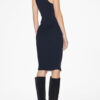 Vestido sin mangas Tramy en jersey acanalado Vestido sin mangas Tramy en jersey acanalado