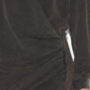 Vestido sudadera drapeado Pipper